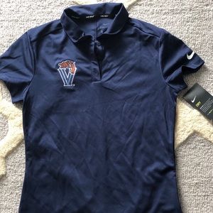 Women’s Villanova Nike golf shirt Sz small. NWT